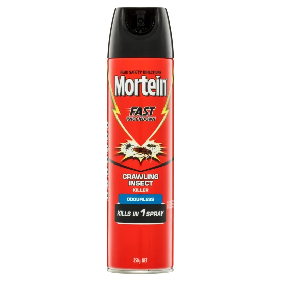 Mortein Fast Knockdown Crawling Insect Killer Spray Odourless