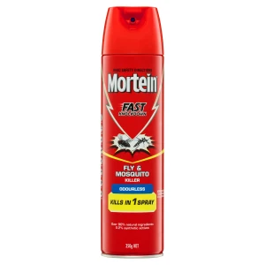 Mortein Fast Knockdown Fly and Mosquito Killer Spray Odourless